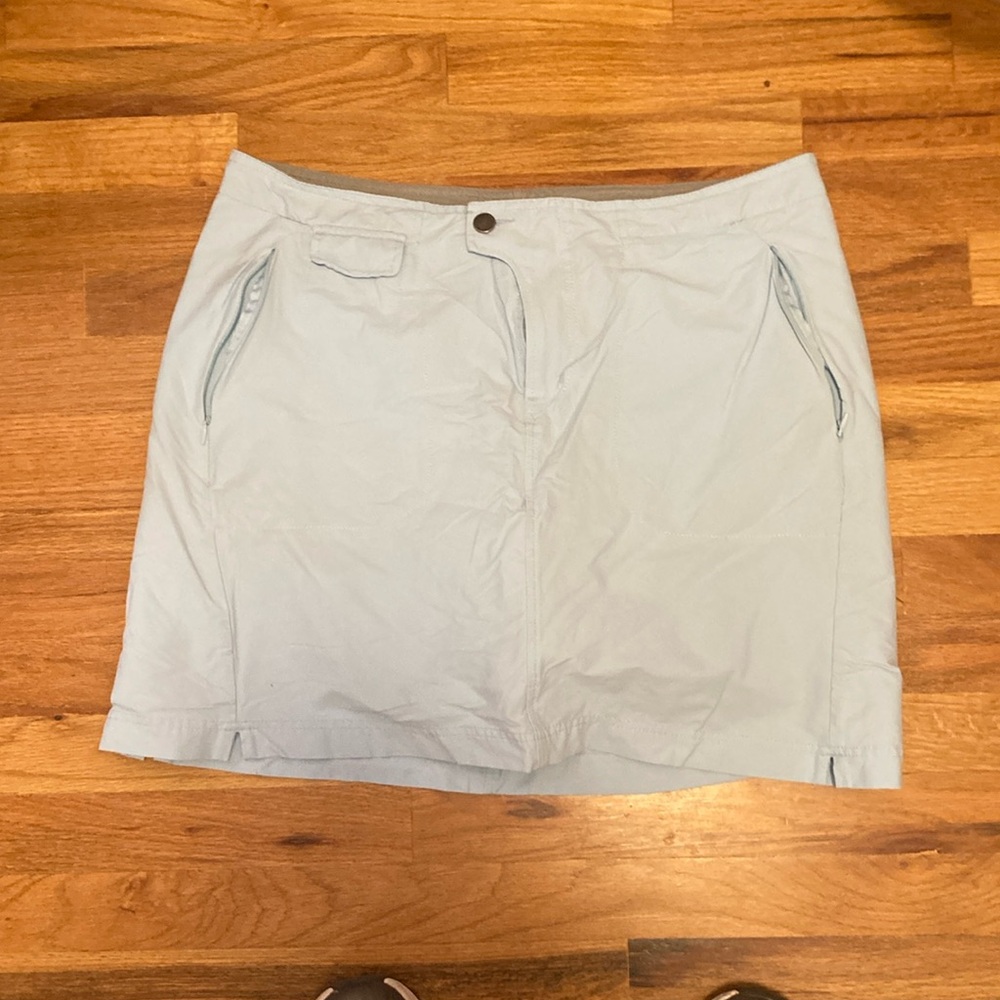 Light blue skort